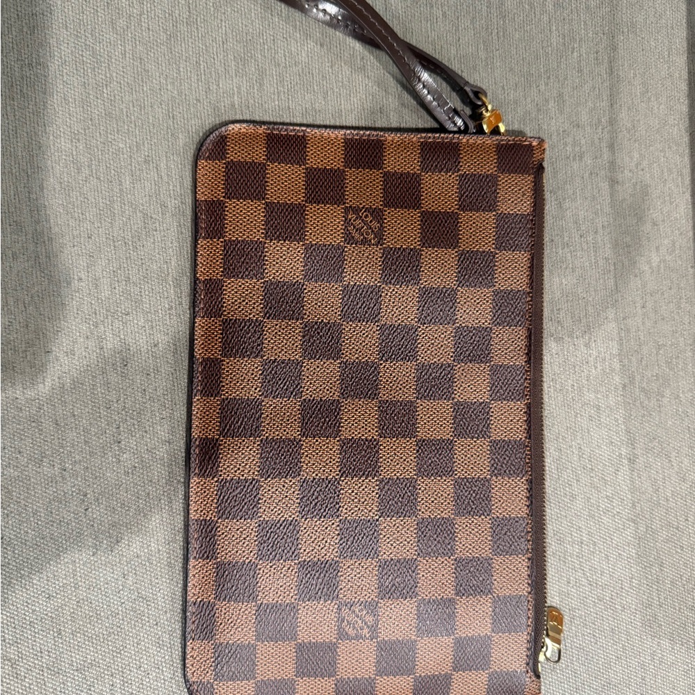 Louis Vuitton Damier Ebene Wristlet
